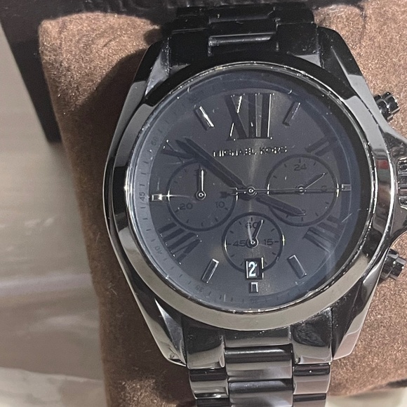 Michael Kors Classic Oversized Black Tone Watch